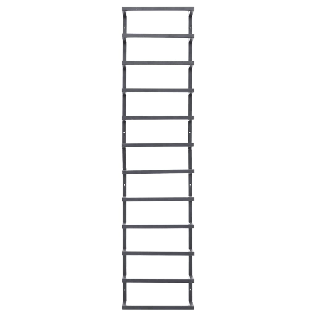 Håndklestativ 24X12X96 Cm Svart Stål