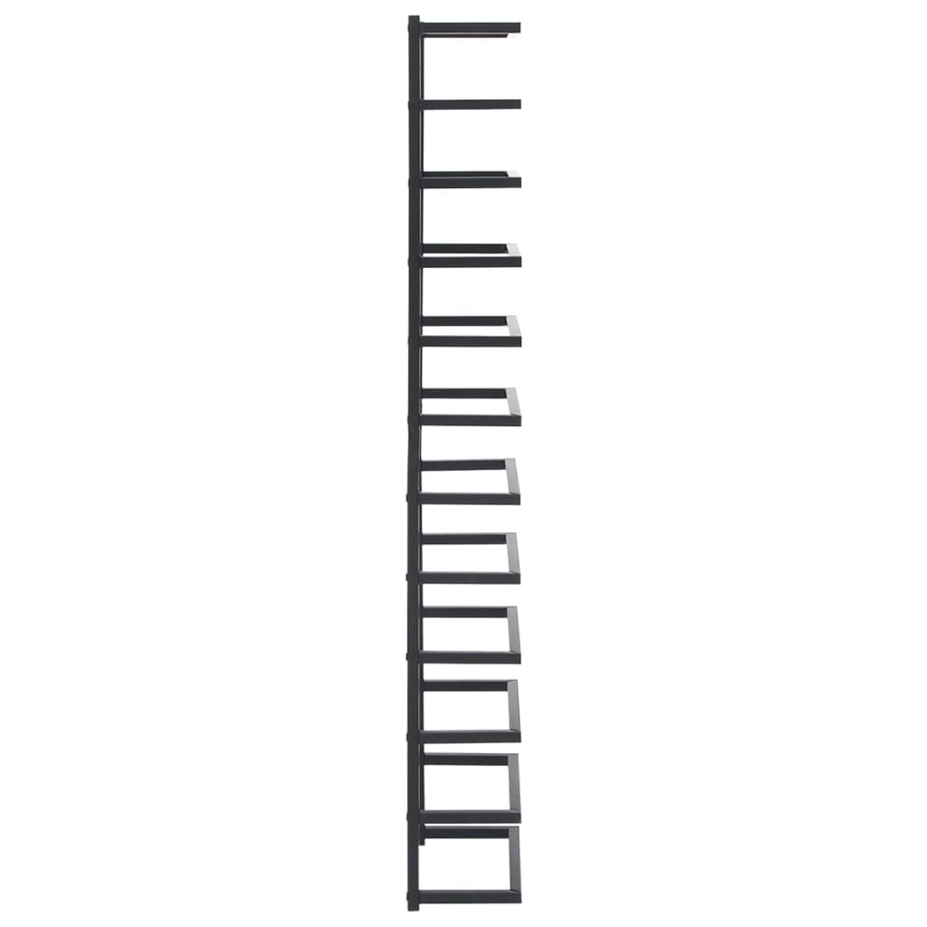 Håndklestativ 24X12X96 Cm Svart Stål