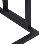 Håndklestativ Svart 48X24X78,5 Cm Jern