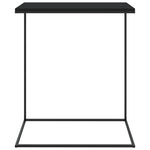 Sidebord Svart 55X35X66 Cm Konstruert Tre
