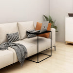 Sidebord Svart 55X35X66 Cm Konstruert Tre