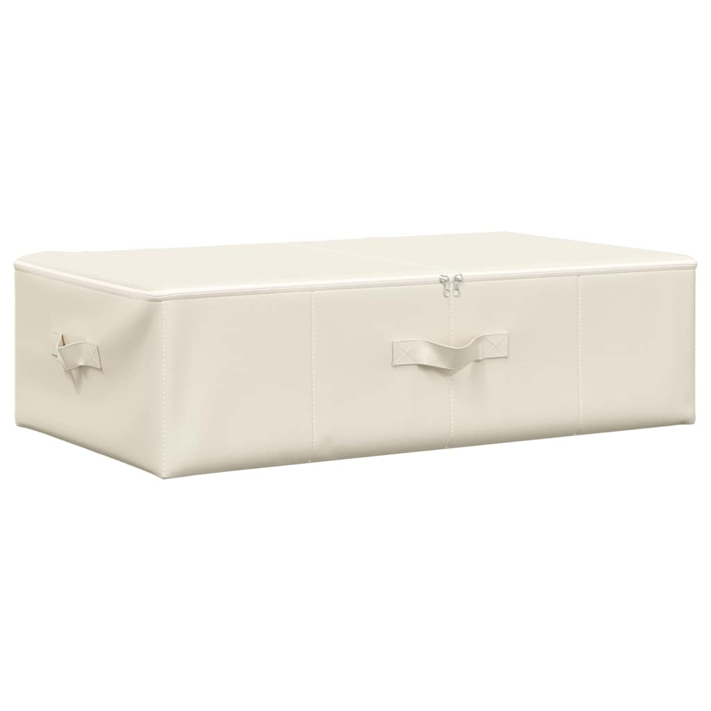 Oppbevaringsbokser 2 Stk Stoff 70X40X18 Cm Grå