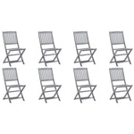 Klappstoler 8 Stk Heltre Akasie