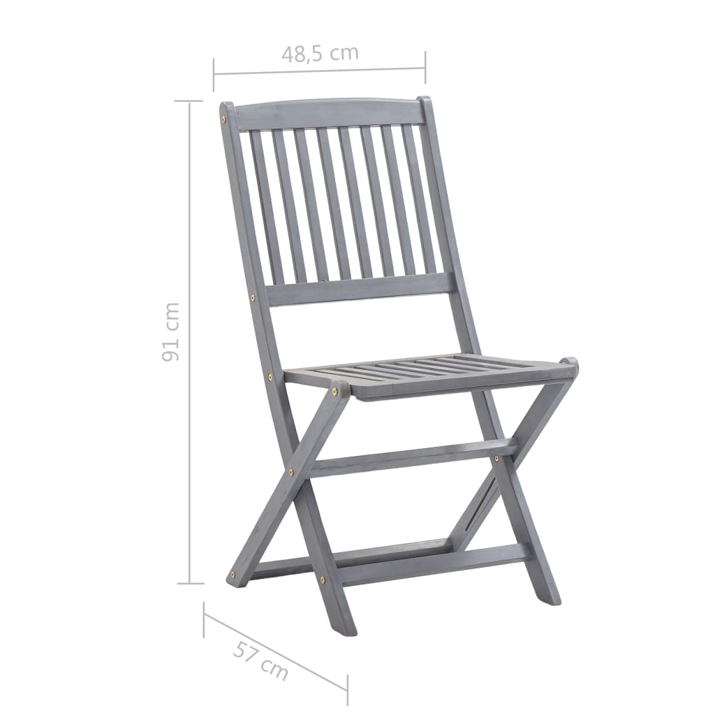 Klappstoler 8 Stk Heltre Akasie