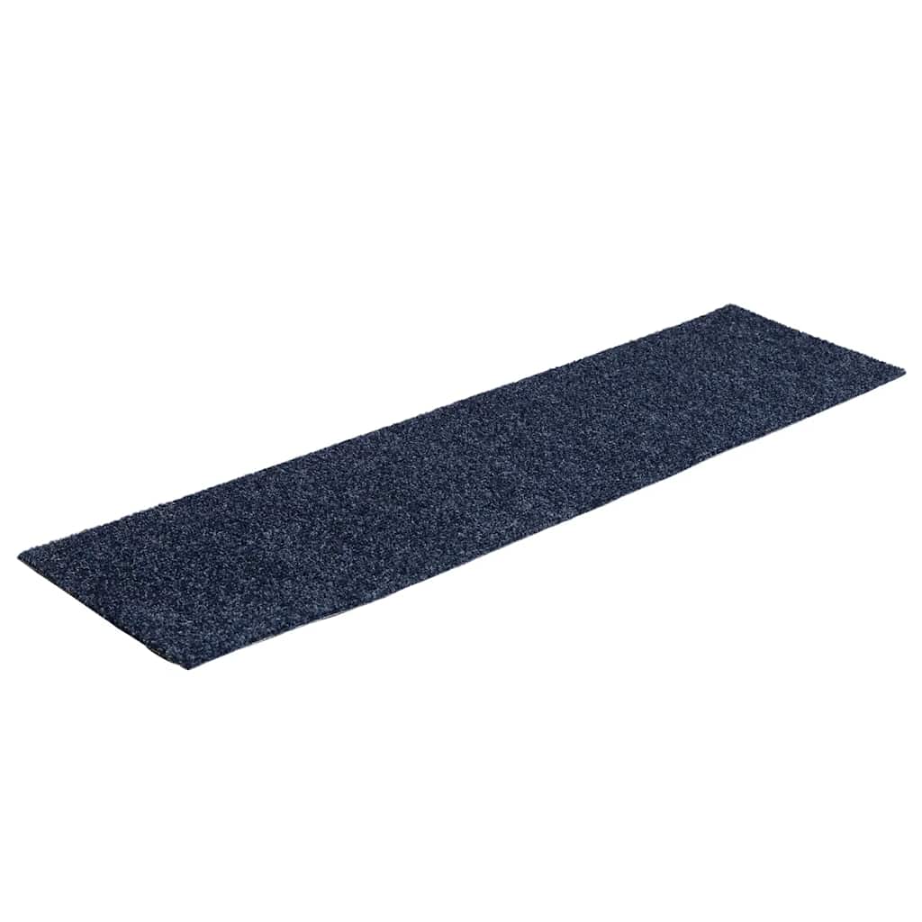 Selvklebende Trappematter 15 Stk 76X20 Cm Gråblå