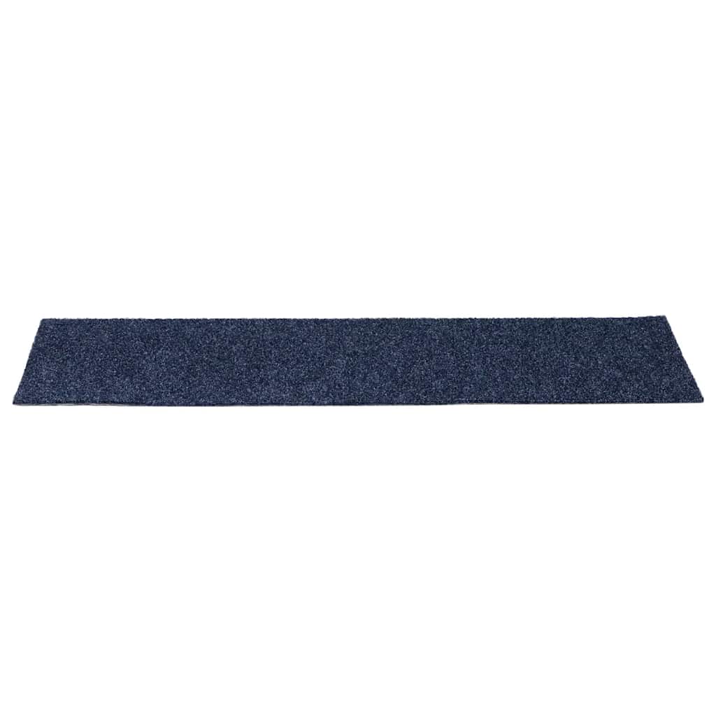 Selvklebende Trappematter 15 Stk 76X20 Cm Gråblå