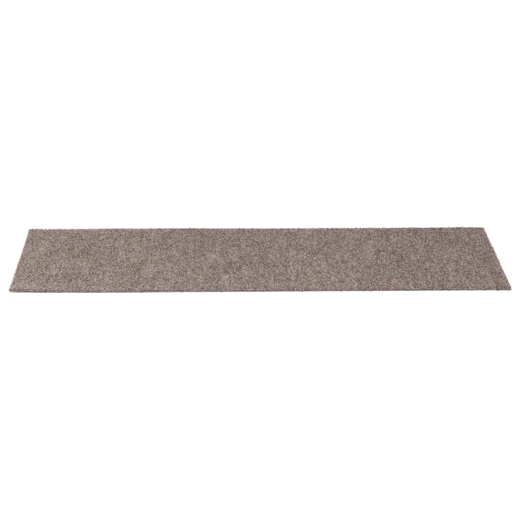 Selvklebende Trappematter 15 Stk 76X20 Cm Kremhvit