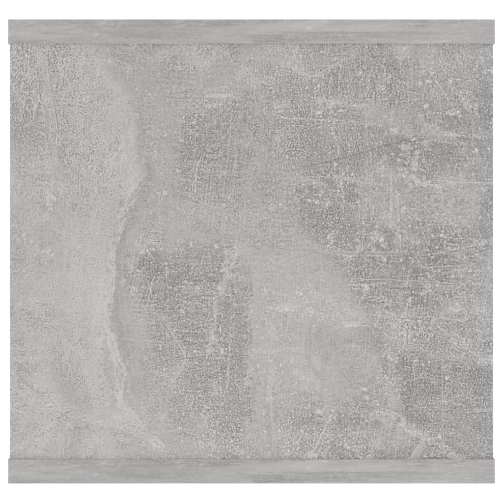 Vegghylle Betonggrå 102X30X29 Cm Konstruert Tre