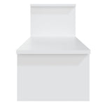 Tv-Benk Hvit 180X30X43 Cm Konstruert Tre