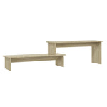 Tv-Benk Sonoma Eik 180X30X43 Cm Konstruert Tre