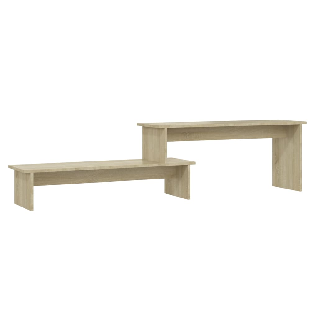 Tv-Benk Sonoma Eik 180X30X43 Cm Konstruert Tre