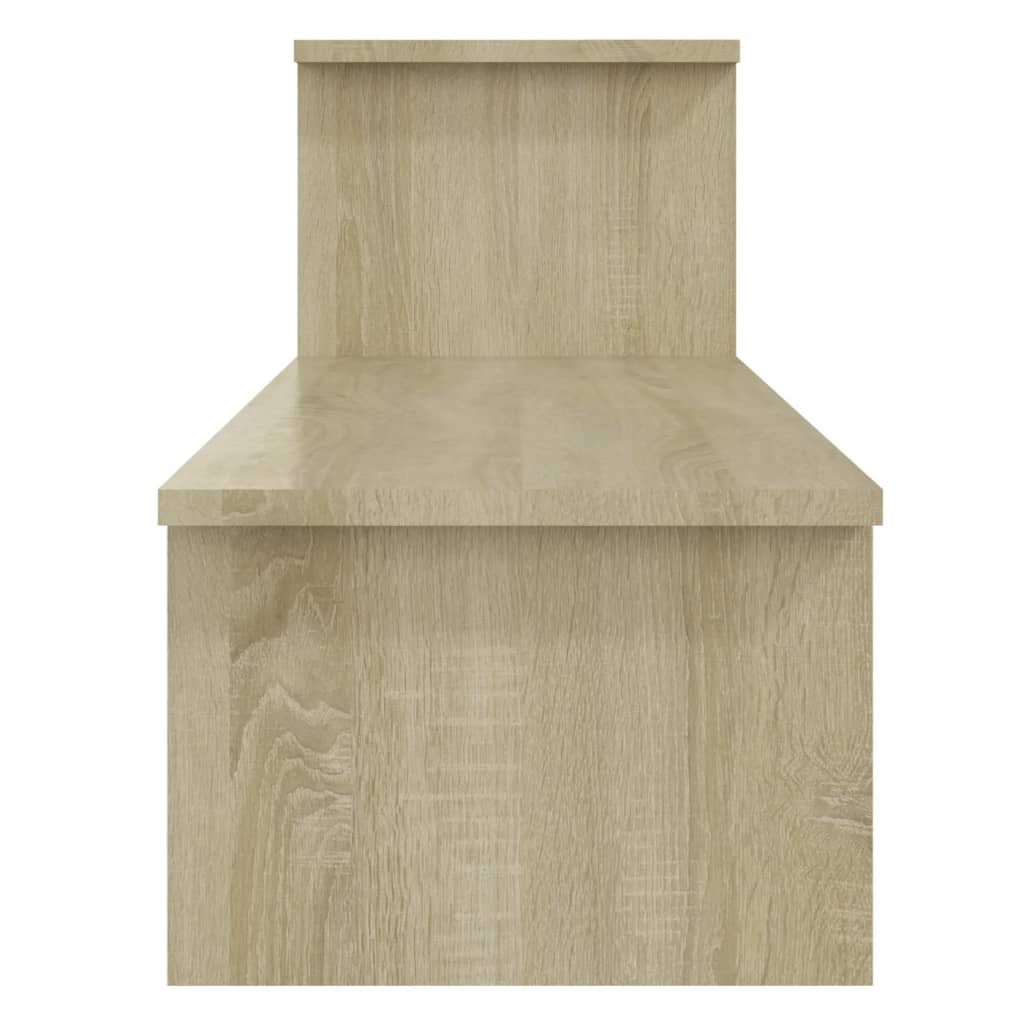Tv-Benk Sonoma Eik 180X30X43 Cm Konstruert Tre