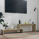 Tv-Benk Sonoma Eik 180X30X43 Cm Konstruert Tre