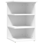 Sideskap Hvit 35X35X55 Cm Konstruert Tre