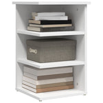 Sideskap Hvit 35X35X55 Cm Konstruert Tre