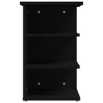 Sideskap Svart 35X35X55 Cm Konstruert Tre