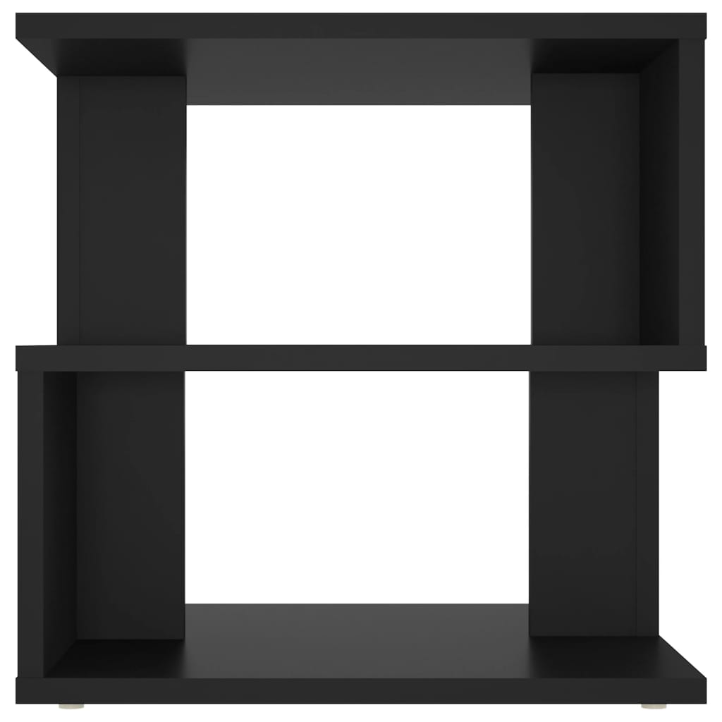 Sidebord Svart 40X40X40 Cm Sponplate