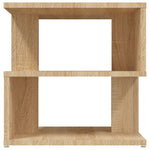 Sidebord Sonoma Eik 40X40X40 Cm Sponplate