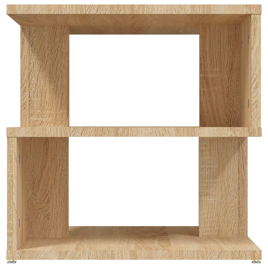 Sidebord Sonoma Eik 40X40X40 Cm Sponplate