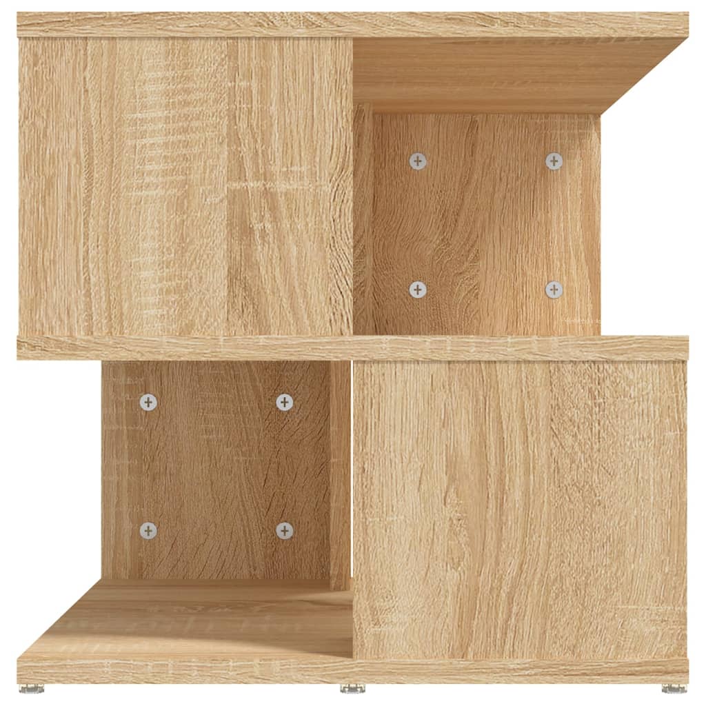 Sidebord Sonoma Eik 40X40X40 Cm Sponplate