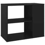 Sideskap Svart 60X30X50 Cm Konstruert Tre