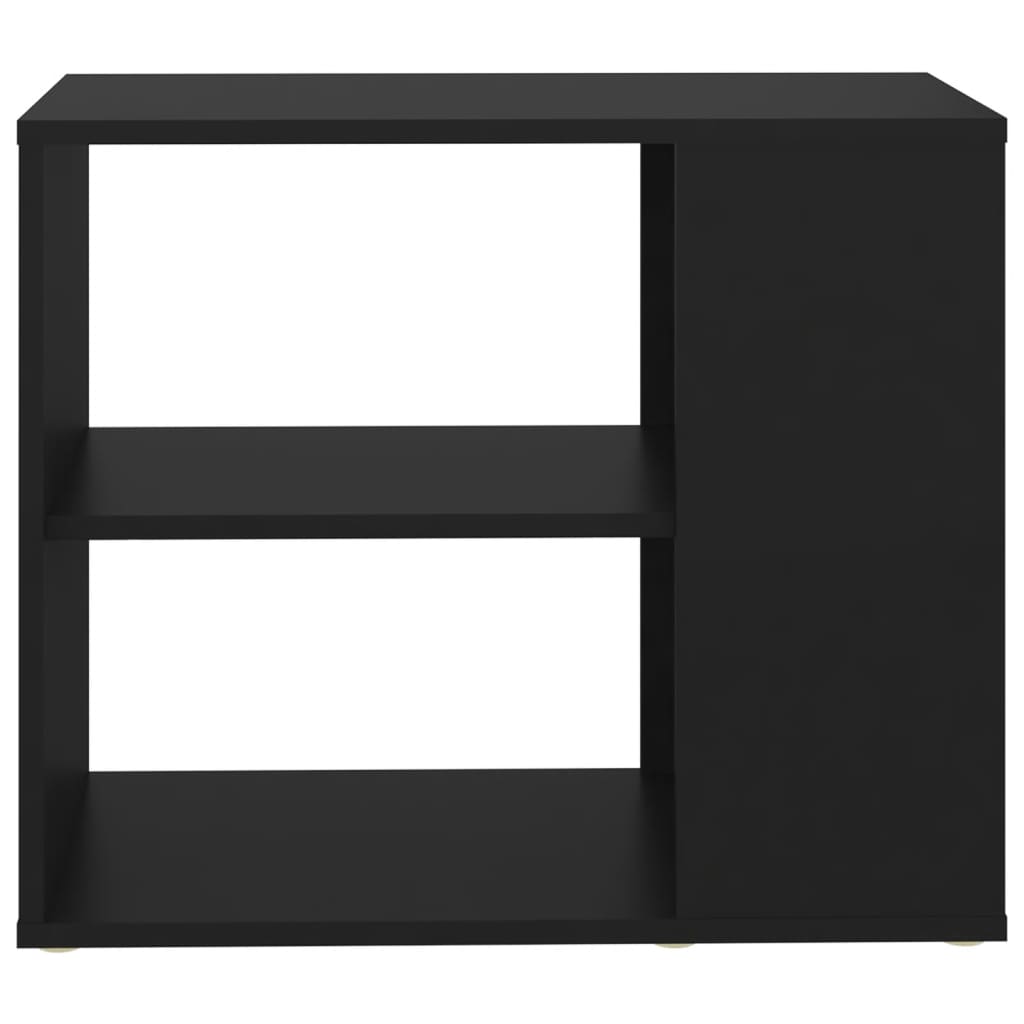 Sideskap Svart 60X30X50 Cm Konstruert Tre