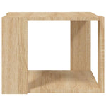 Salongbord Sonoma Eik 40X40X30 Cm Konstruert Tre