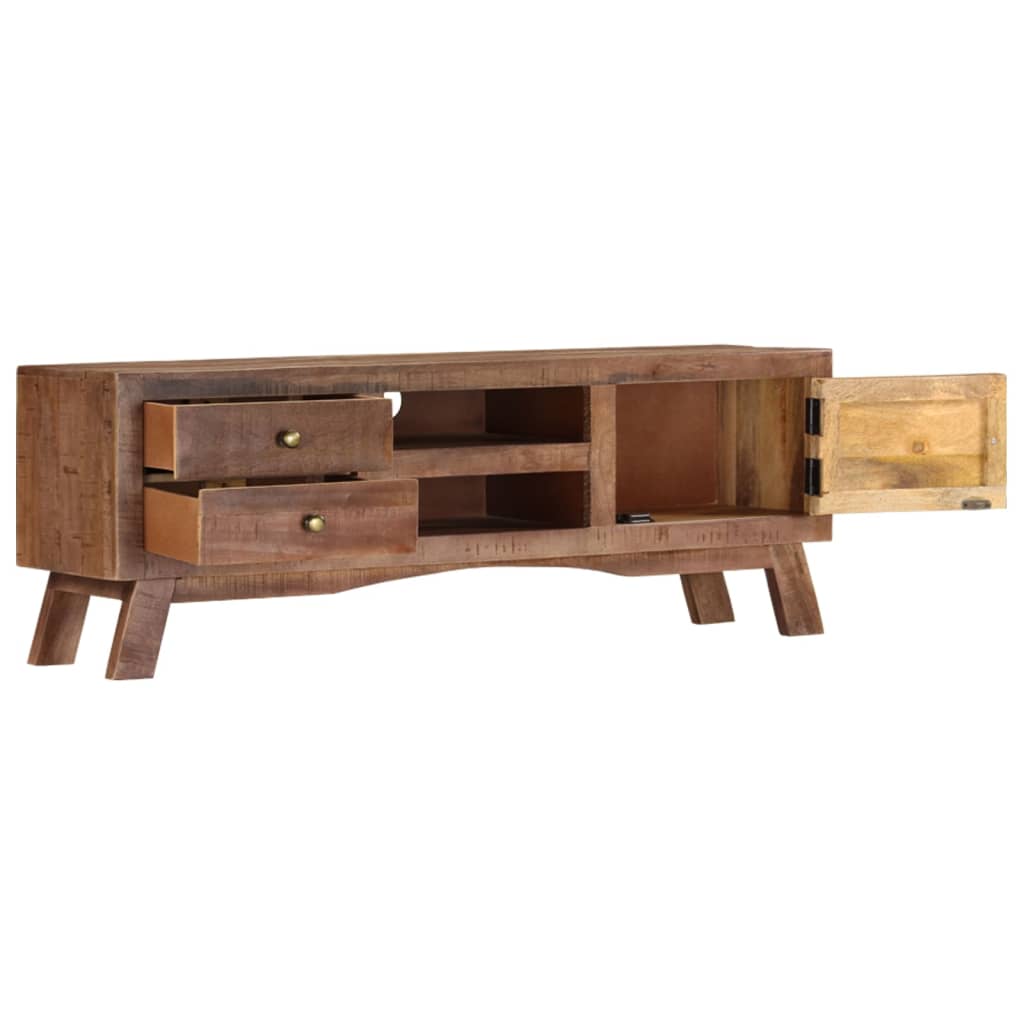 Tv-Benk 110X30X40 Cm Grovt Mangotre
