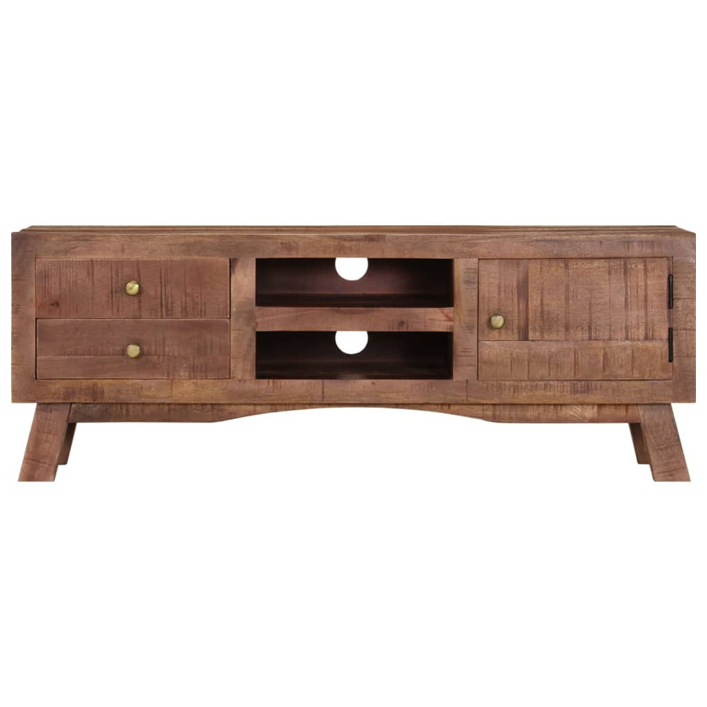 Tv-Benk 110X30X40 Cm Grovt Mangotre