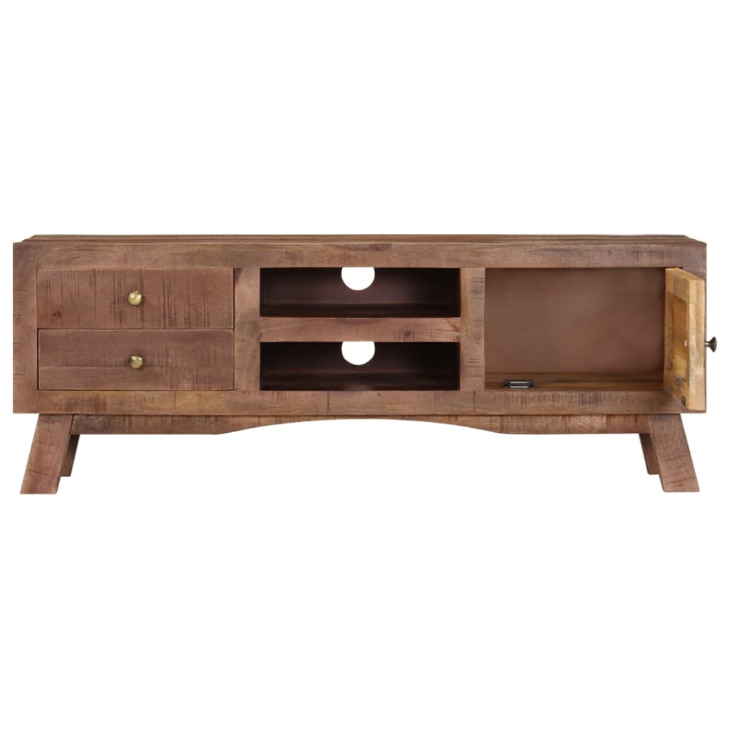Tv-Benk 110X30X40 Cm Grovt Mangotre