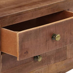 Tv-Benk 110X30X40 Cm Grovt Mangotre