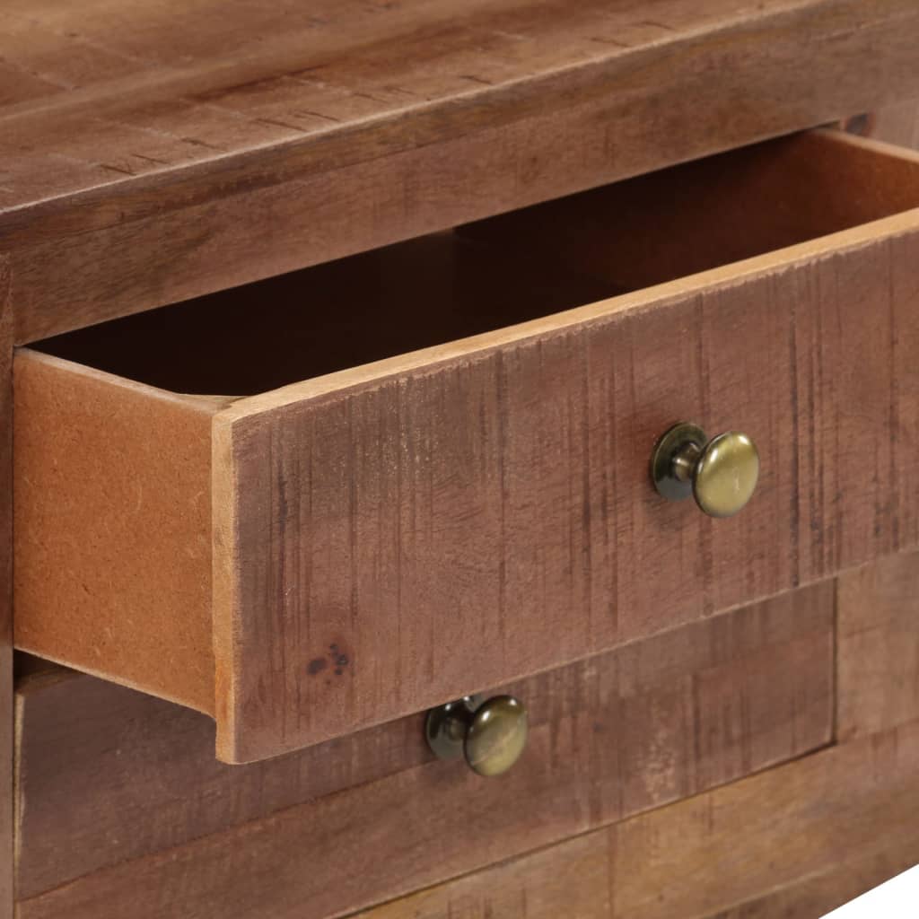 Tv-Benk 110X30X40 Cm Grovt Mangotre