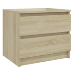Nattbord Sonoma Eik 50X39X43,5 Cm Konstruert Tre