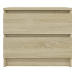 Nattbord Sonoma Eik 50X39X43,5 Cm Konstruert Tre