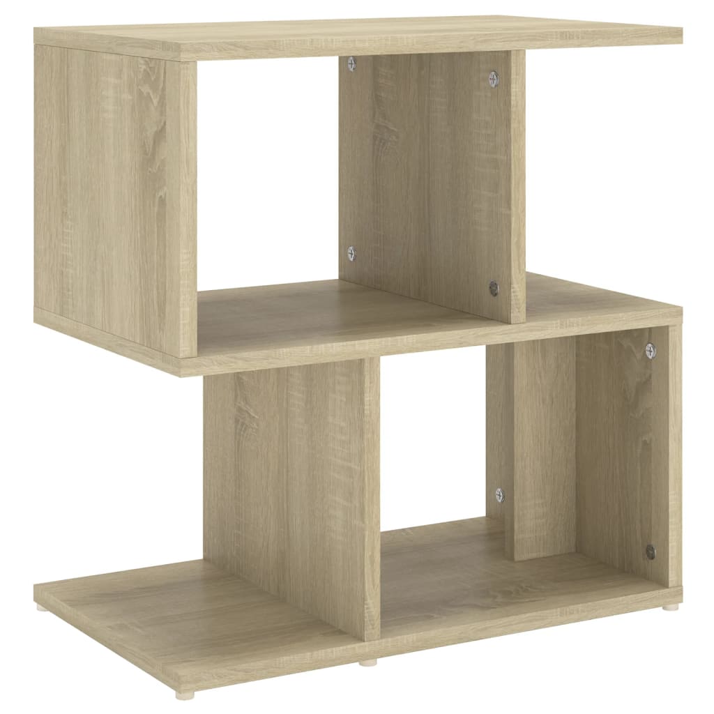 Nattbord Sonoma Eik 50X30X51,5 Cm Konstruert Tre