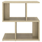 Nattbord Sonoma Eik 50X30X51,5 Cm Konstruert Tre