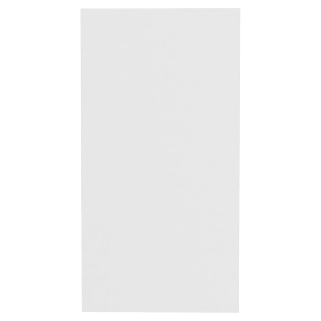 Sidebord Hvit 50X26X50 Cm Konstruert Tre