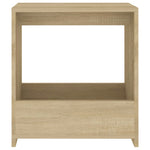 Sidebord Sonoma Eik 50X26X50 Cm Konstruert Tre