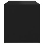 Sidebord Svart 59X36X38 Cm Konstruert Tre