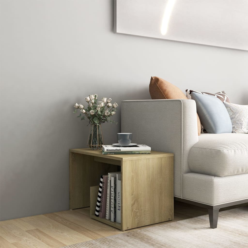 Sidebord Sonoma Eik 59X36X38 Cm Konstruert Tre