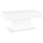 Salongbord Hvit 96X50X45 Cm Konstruert Tre