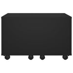 Salongbord Svart 60X60X38 Cm Konstruert Tre