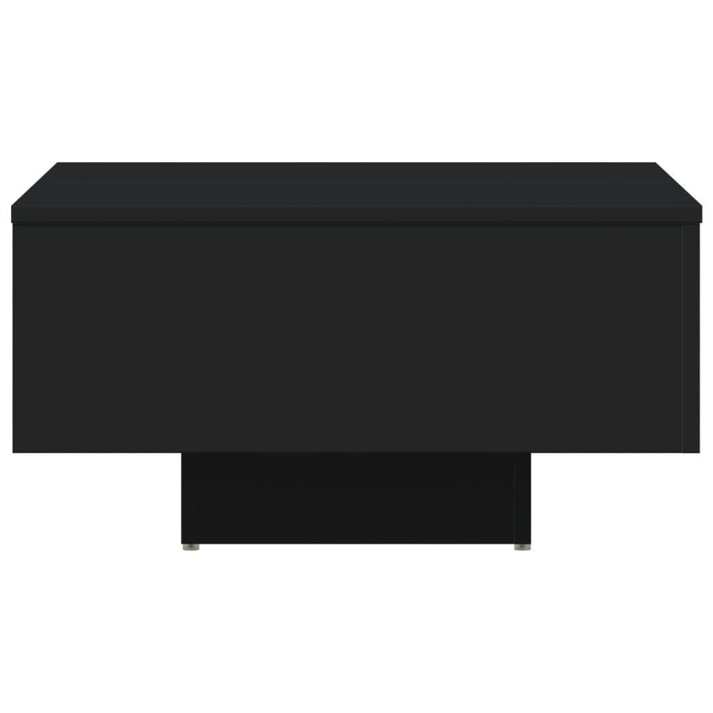 Salongbord Svart 60X60X31,5 Cm Konstruert Tre