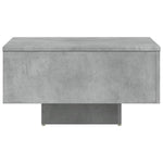 Salongbord Betonggrå 60X60X31,5 Cm Konstruert Tre