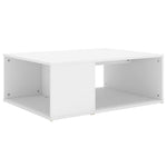 Salongbord Hvit 90X67X33 Cm Konstruert Tre