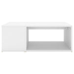 Salongbord Hvit 90X67X33 Cm Konstruert Tre