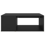 Salongbord Svart 90X67X33 Cm Konstruert Tre