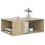 Salongbord Sonoma Eik 90X67X33 Cm Konstruert Tre
