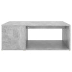 Salongbord Betonggrå 90X67X33 Cm Konstruert Tre