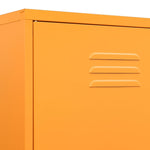 Garderobe Sennesgul 90X50X180 Cm Stål